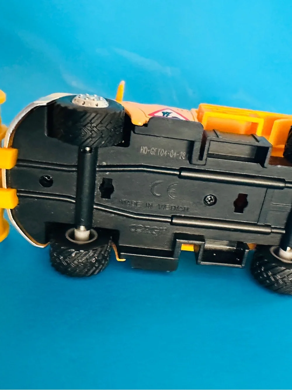 Lil Truckers City Snow Plow & Spreader Die Cast Truck Lil Road Marks Toy 4.75”